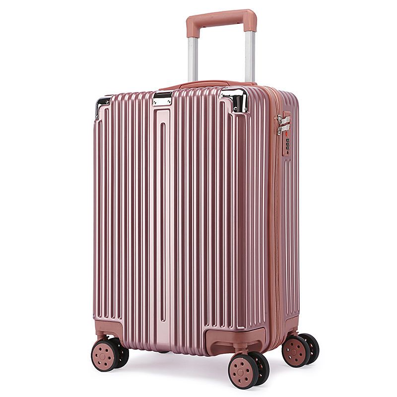 皮卡诺picano8008玫瑰金20寸万向轮拉杆箱旅行箱包登机密码行李箱计价