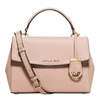 迈克·科尔斯(MICHAEL KORS) MK女包 中号包盖式牛皮剑桥包女士单肩包手提包手拎包30T5GAVS3L