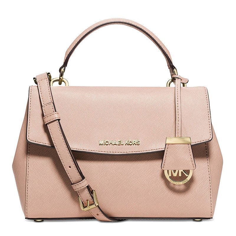 迈克·科尔斯(MICHAEL KORS) MK女包 中号包盖式牛皮剑桥包女士单肩包手提包手拎包30T5GAVS3L