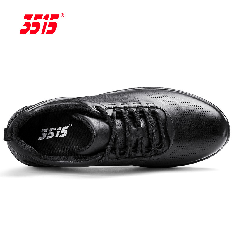 3515际华备勤鞋男春秋透气真皮休闲皮鞋防穿刺户外运动鞋执勤男鞋