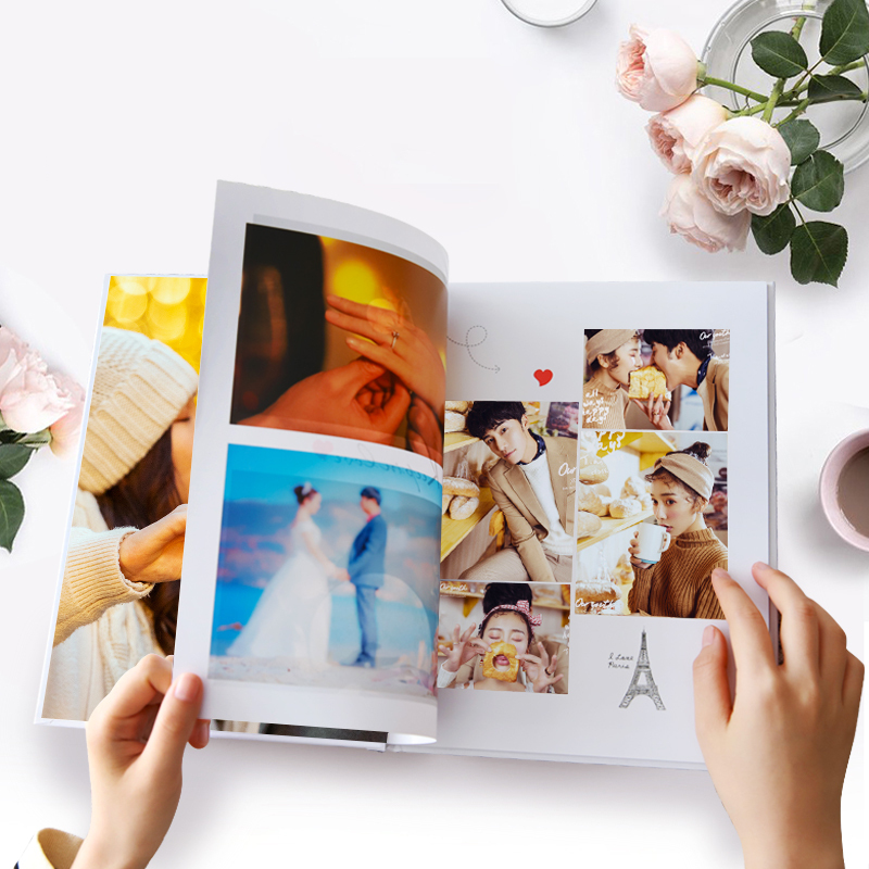 [基础款]硬壳软页 封面覆膜 66p[建议66-264张照片]|照片书相册本纪念