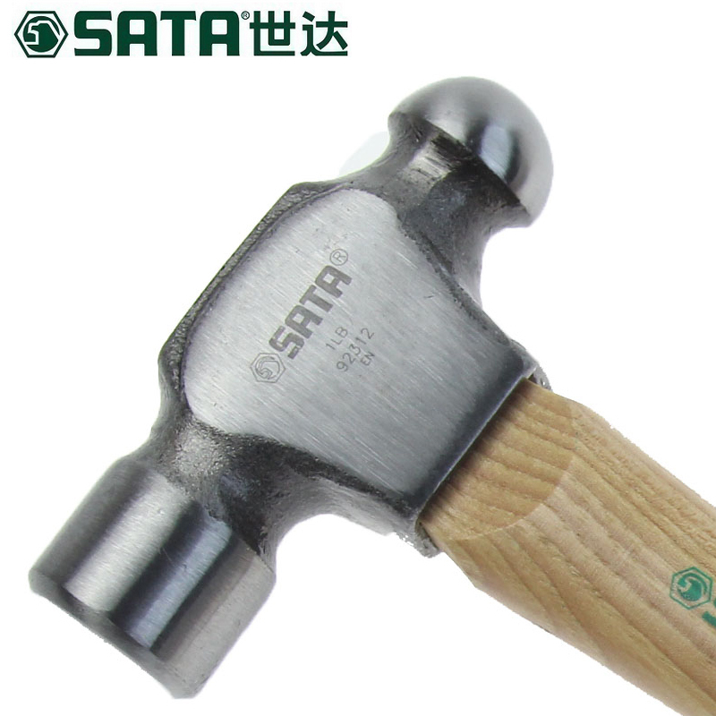 世达(SATA)木柄圆头锤2磅92314(单位:把)
