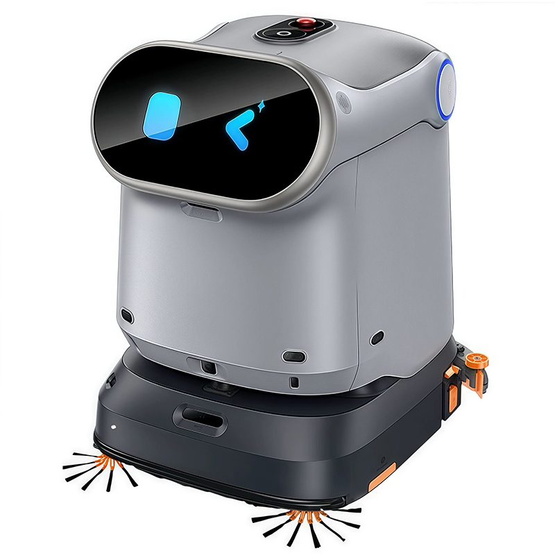 苏宁宜品推荐 西科 智能机器人 KLEENBOT C40 银灰触摸屏控制智能家居14岁以上适用70克轻便设计高清大图