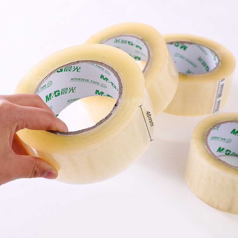 晨光(M&G)AJD95784 封箱胶带 普惠普透48mm*100y 6卷高清大图