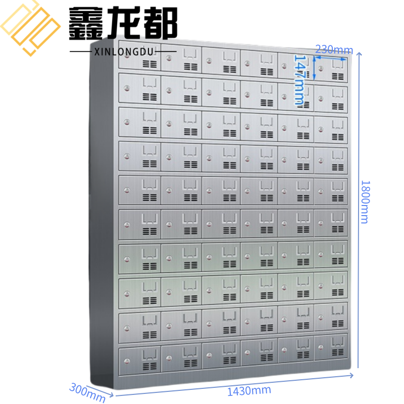 鑫龙都不锈钢碗柜 不锈钢碗柜60门台