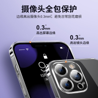 古尚古苹果13手机壳iPhone13ProMax透明防摔Pro硅胶Max保护套Mini全包镜头新款网红软Por十二高级感