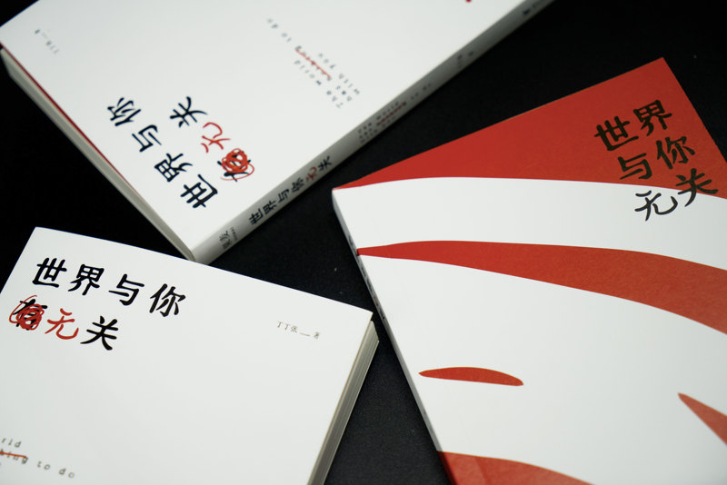 [正版]世界与你无关 丁丁张 52个得到与失去的故事情感故事 青春文学 女性读物 文化出品高清大图