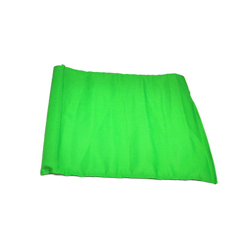 和居态 涤纶安全警示防护旗 绿350X450mm 个高清大图