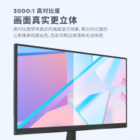 联想(Lenovo)来酷XQ22e 21.5英寸全高清屏幕 HDMI双接口微边框办公显示器 支持壁挂 75Hz刷新率 免工具拆卸