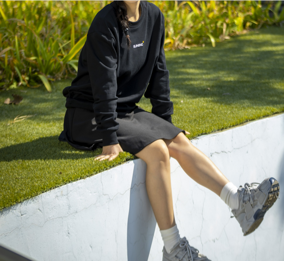 苏宁卫衣 黑色 4XL