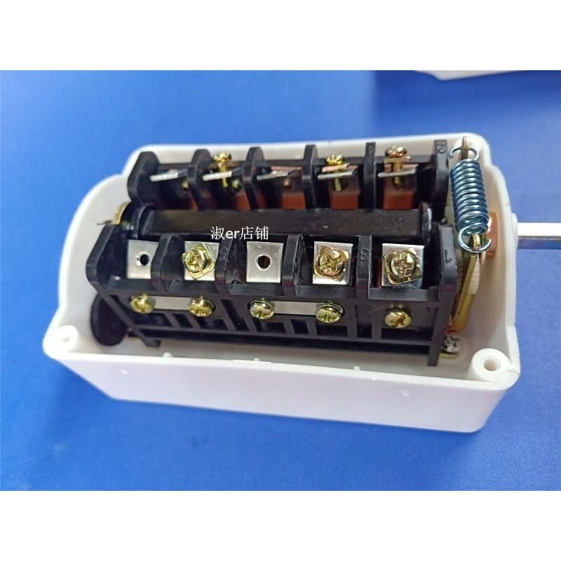 qs15aqs60a30a15a380v220v防水倒顺开关三相电机和面机正反转开关