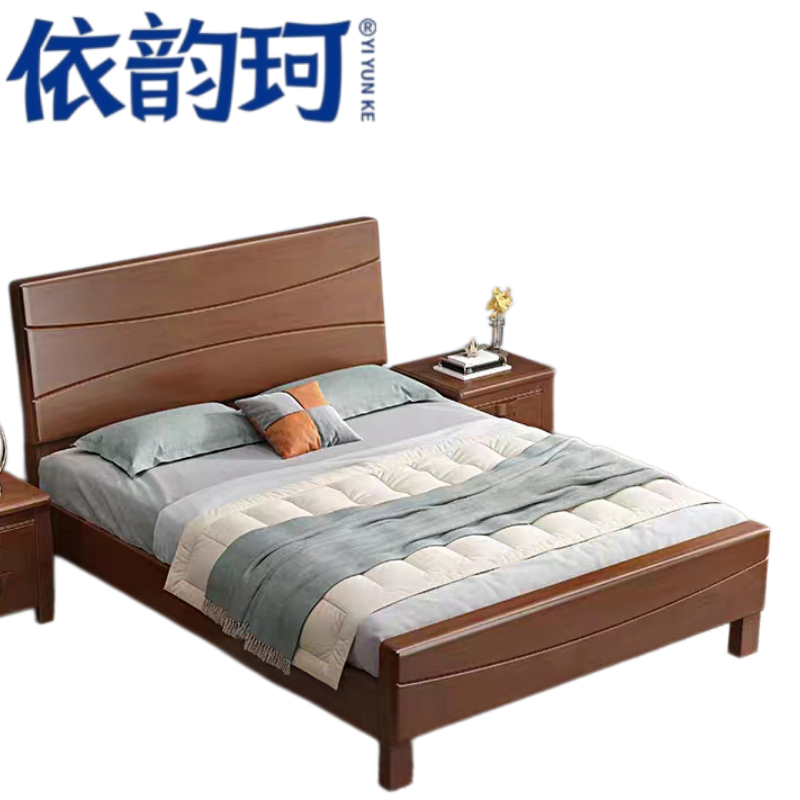 依韵珂木质床1m张高清大图
