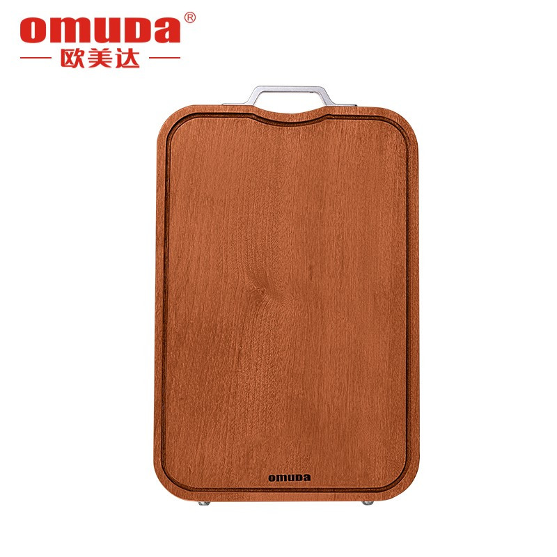 欧美达(omuDa) 欧美达乌檀木菜板实木质砧板厨房粘板切菜板防霉家用 OCB8119 36*24*2.5
