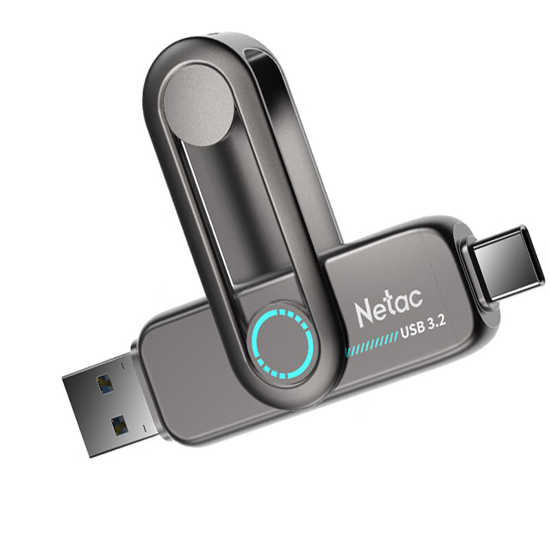 朗科(Netac) US7 256G 固态多功能接口 U盘3.2 读速高达550MB/S高清大图