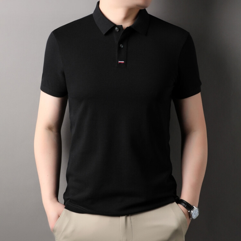 恒源祥品牌新款纯白色短袖男士t恤修身时尚休闲韩版青年男装体恤2024