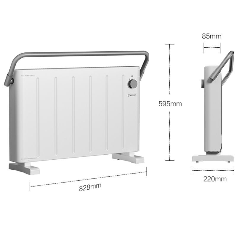 艾美特(Airmate)取暖器石墨烯家用办公室浴室防水速热一体式大衣架烘衣电暖气欧式快热炉电暖器HC22-K9高清大图