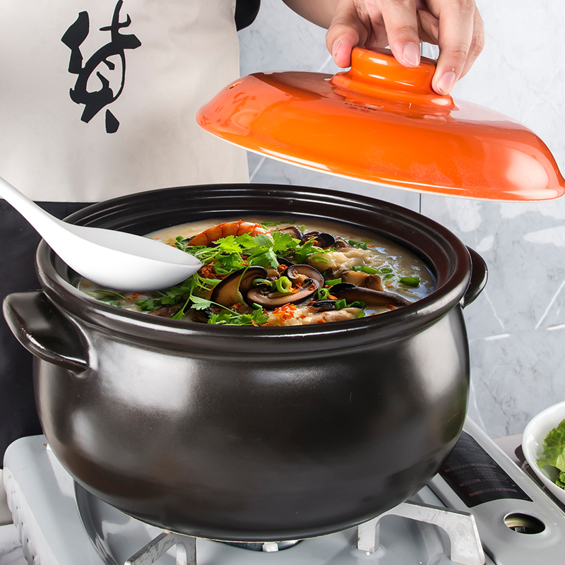 康舒砂锅家用干烧不裂煲汤锅大容量陶瓷炖锅炖鸡鸭炖排骨专用沙锅瓦罐
