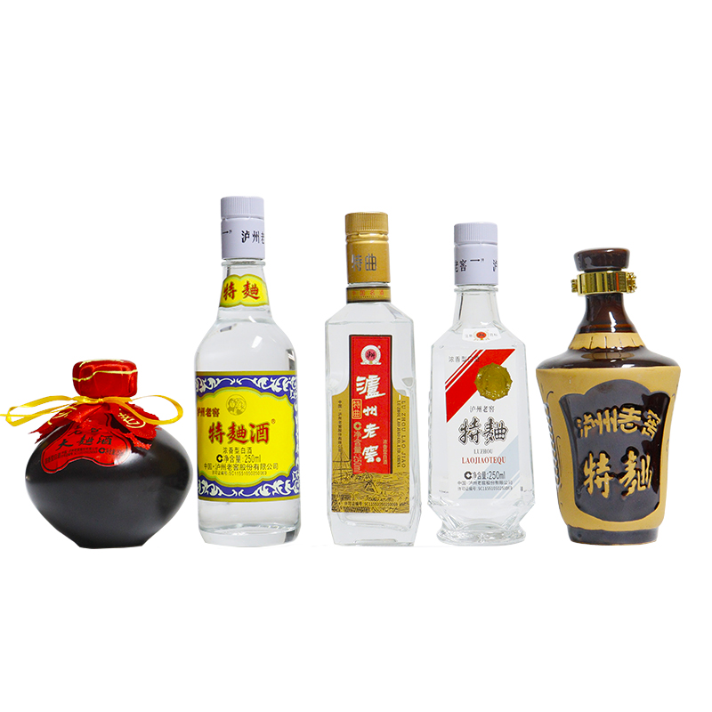 泸州老窖特曲中国名酒礼盒52度250ml*5瓶浓香型白酒高清大图