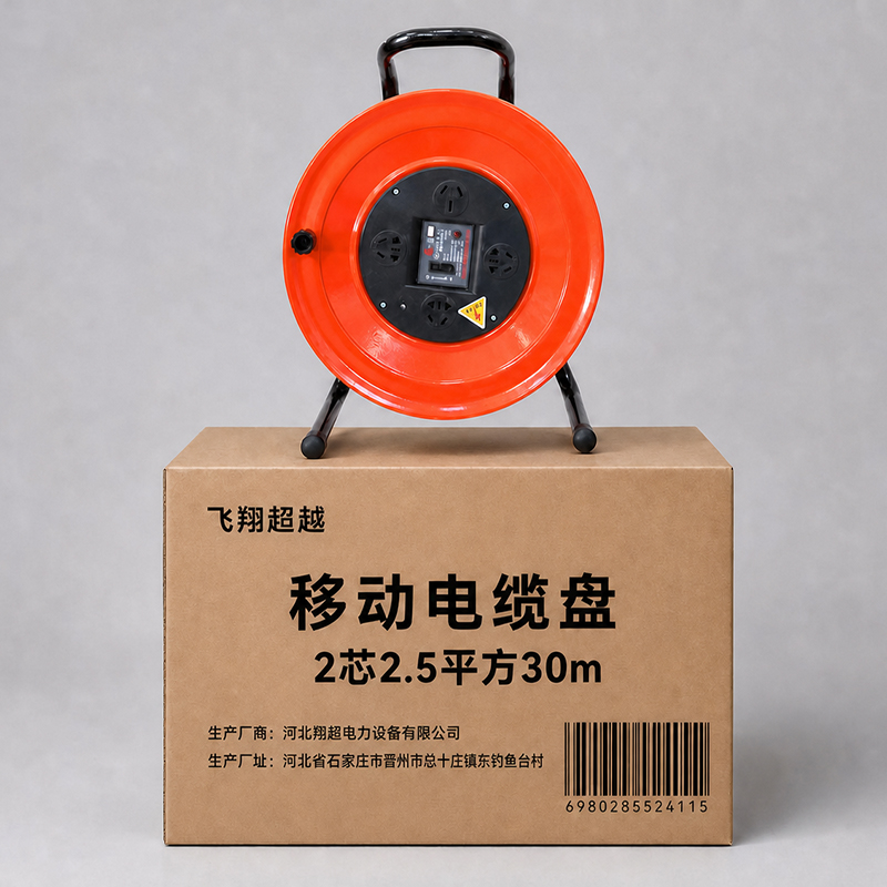 飞翔超越 移动电缆盘 2芯2.5平方30m 个高清大图