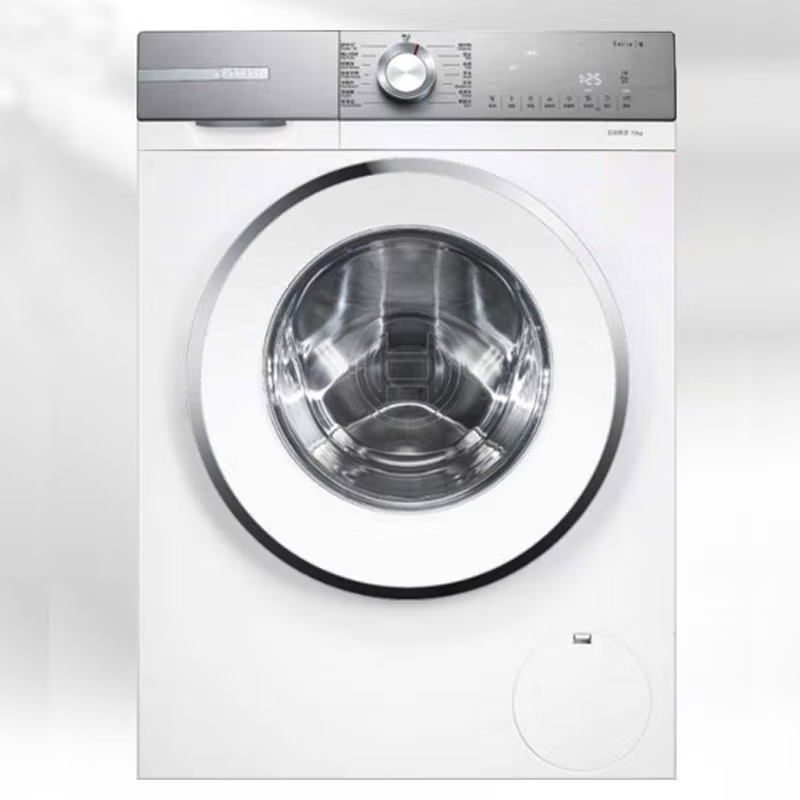 博世 BOSCH [6系净漾系列·健康除螨]10公斤变频滚筒洗衣机 自动除渍 除菌除螨 羽绒服洗 WGB254X00W