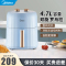美的(Midea)空气炸锅家用全自动多功能大容量电炸锅薯条机热风循环免翻面线下同型号 MF-KZE5012