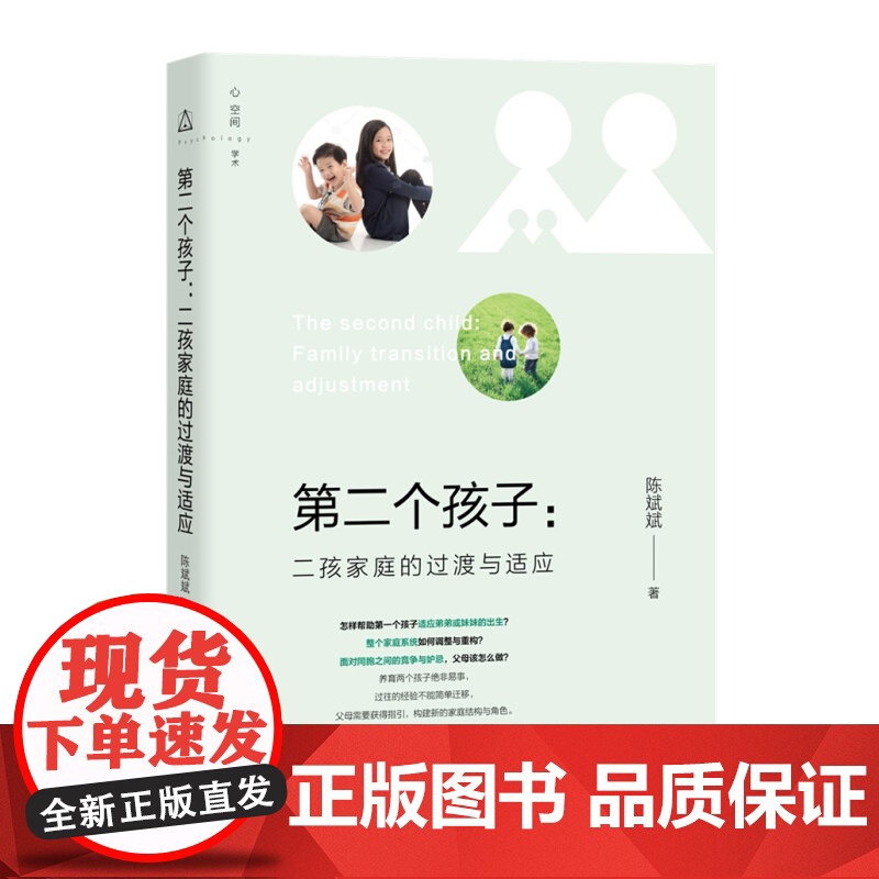 第二个孩子 二孩家庭的过渡与适应 陈斌斌 二孩家庭研究者 心理学研究者 上海教育出版社高清大图