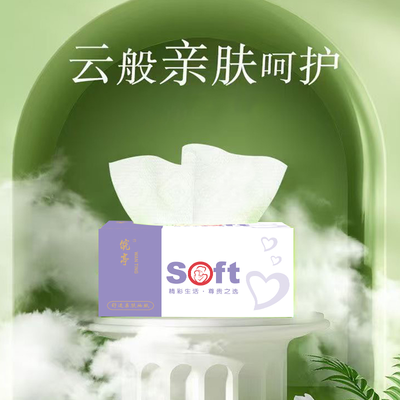 皖亭WT-CZ-9101柔云抽纸(6包/提)高清大图