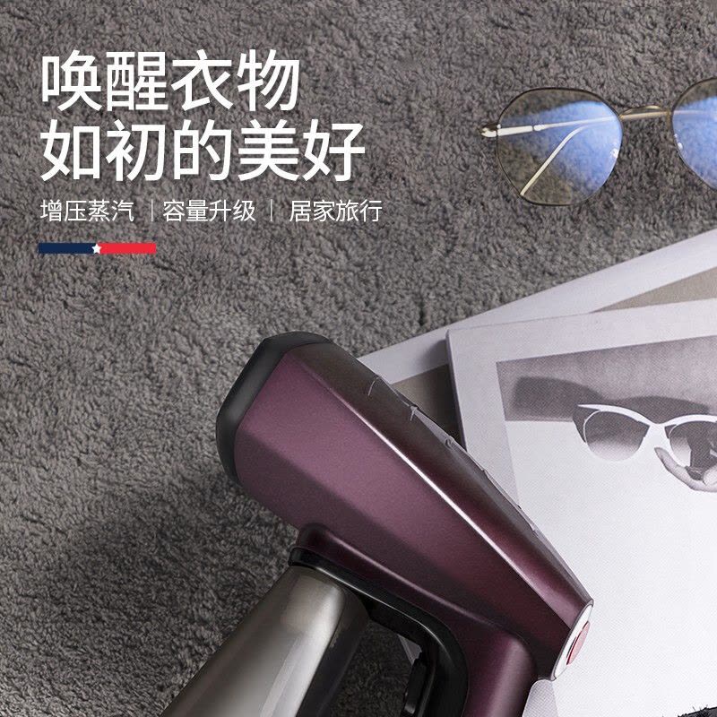 迈卡罗(MACAIIROOS)MC-9352紫色手持挂烫机家用蒸汽电熨斗熨烫机小型便携迷你旅行增压熨衣机图片