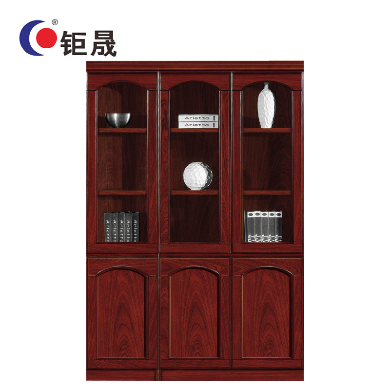 钜晟油漆文件柜米1.35米3门文件柜JS-JE0403