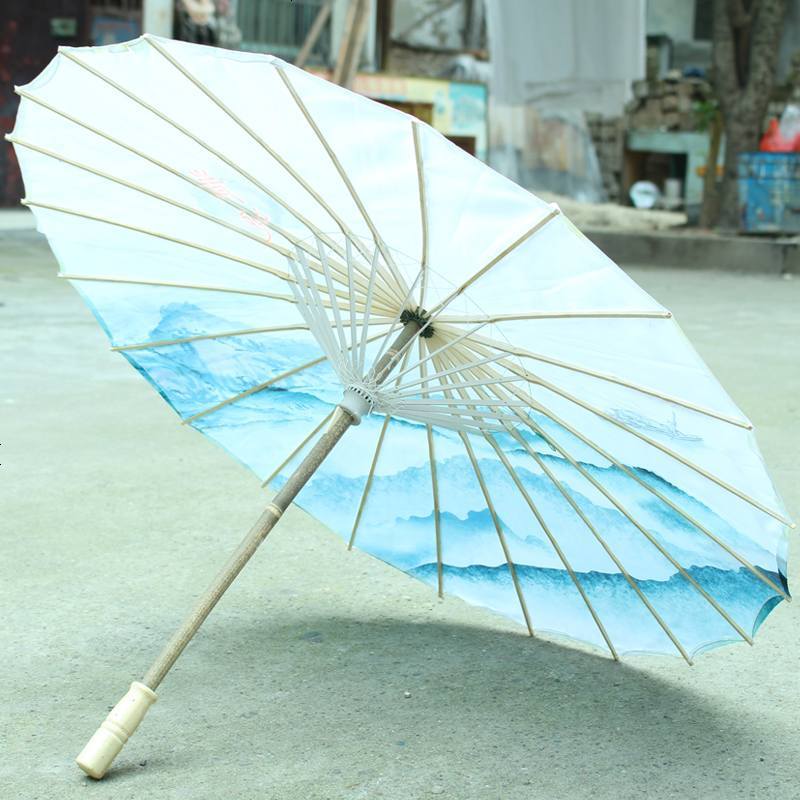 七朵组合 中国风 青蛇 落花情 舞蹈伞 跳舞伞 舞蹈道具伞 邮