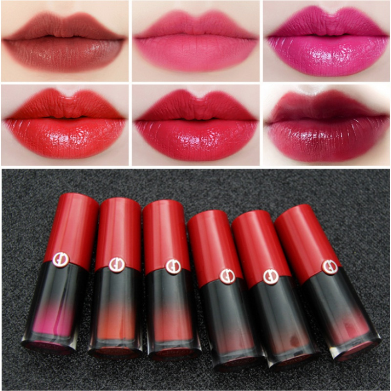 新款小胖丁唇釉防水不沾杯雾面唇彩液体口红哑光梅子视频