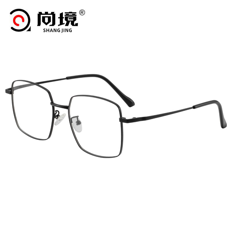 [顺丰]尚境时尚潮流经典方框文艺镜架男女式通款可配防蓝光超轻近视镜镜框高清大图