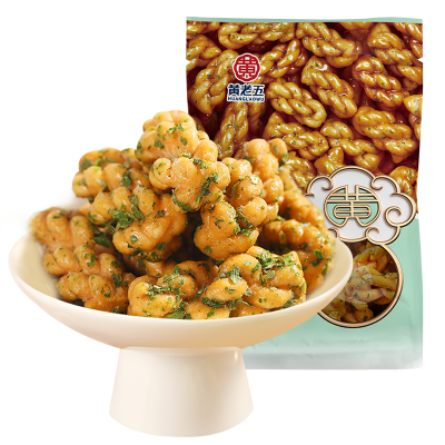 黄老五408g葱香麻花酥 油炸类糕点