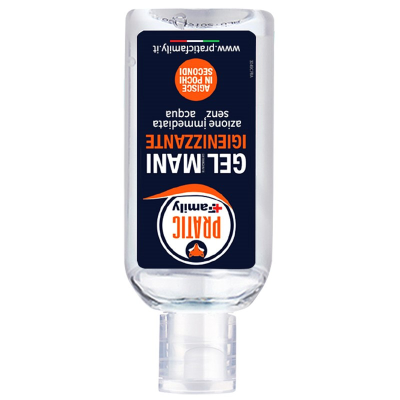 PRATIC狐狸爸爸便携式家用消毒杀菌抑菌免洗洗手液100ml 意大利原装进口
