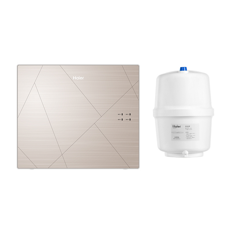 海尔(Haier) 净水机净水器 家用 反渗透直饮机 四层过滤 纯水机 HRO1H61-4