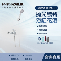 科勒浴缸龙头家用简易挂墙式浴缸花洒龙头淋浴器花洒16159T
