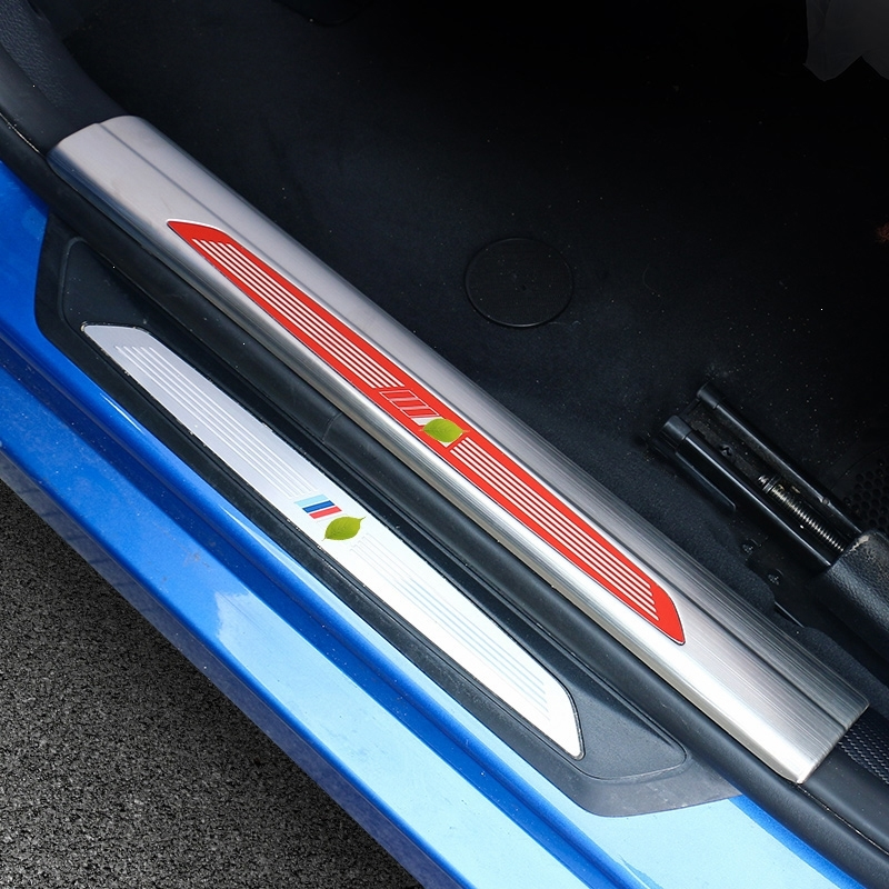 宝马3系门槛条320li328i330i不锈钢车门迎宾踏板脚踏板装饰条改装长轴