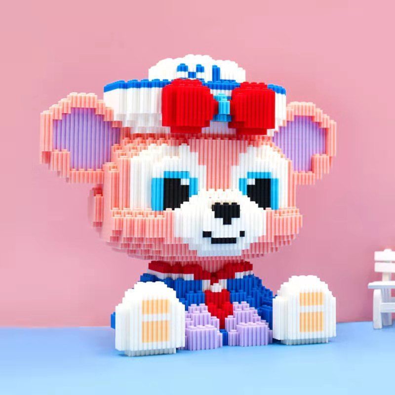 兼容乐高串联颗粒积木成人益智拼装玩具男女孩子礼物星黛露雪莉玫