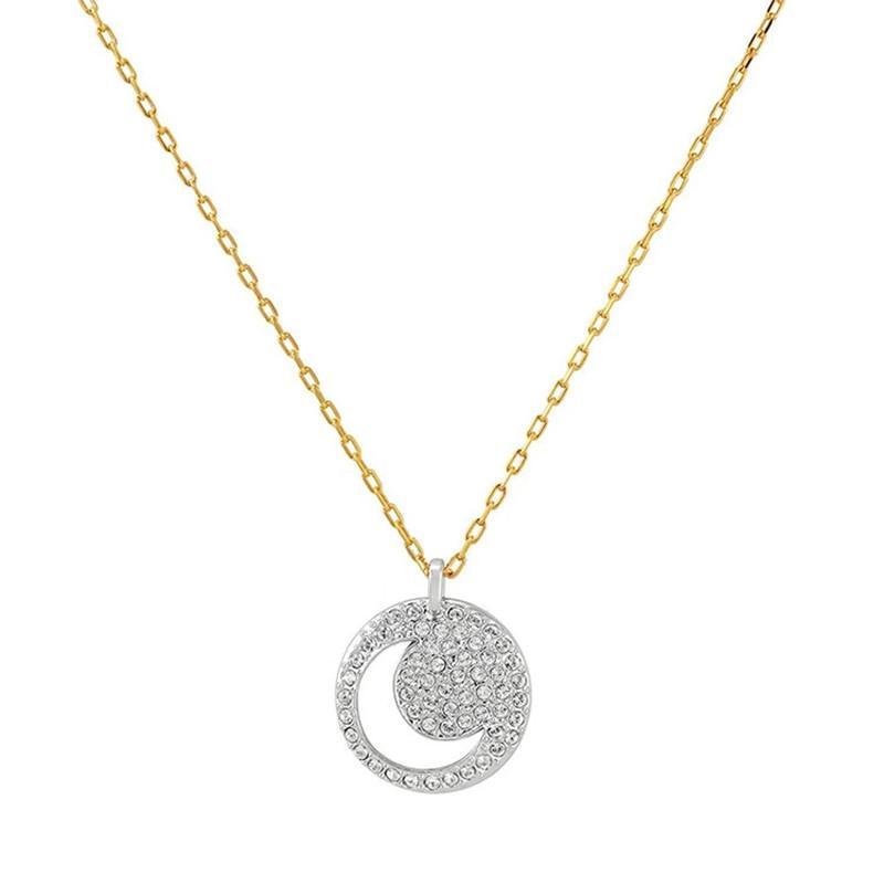 施华洛世奇2017新款女士crystal月亮二合一项链套装5272242