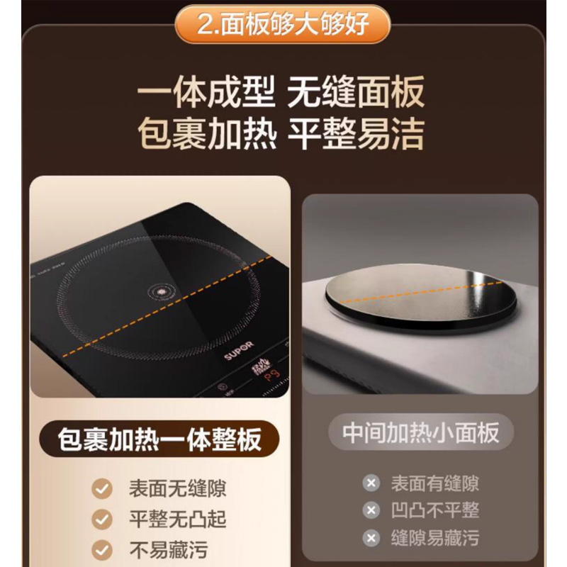 苏泊尔电磁炉C22-IA913T大面板高清大图