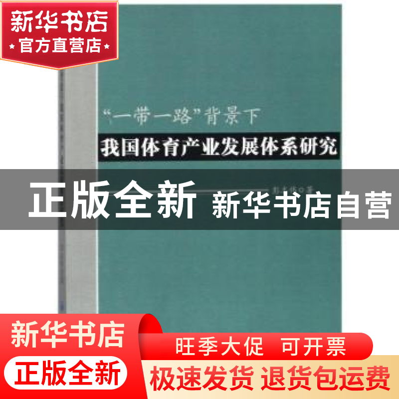 正版 “一带一路”背景下我国体育产业发展体系研究 彭志伟 中国纺高清大图