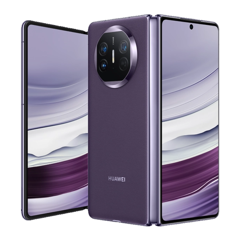 华为(HUAWEI) MateX5 折叠屏 12GB+512GB 幻影紫 新品旗舰手机 matex5 超感知XMAGE影像 超智慧灵犀通信 66W快冲 超轻薄四曲折叠高清大图