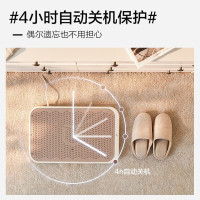小熊(Bear) 取暖器家用暖脚器暖脚宝 石墨烯加热红远外线热敷理疗暖脚器电暖器DNQ-A02X1