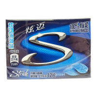 Stride炫迈 无糖口香糖(炫动薄荷味)10.8/盒(6片)