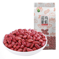 禾煜超粮有机红花生250g( 红皮花生仁 五谷杂粮 粗粮 东北特产 真空装 )