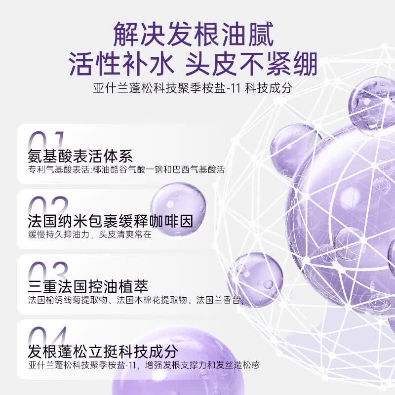 CLINSIS 珂莱诗 N.1洗发水300ml+N.4发膜258ml控油蓬松烫染修复高清大图