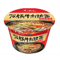 农心 石锅牛肉拉面碗面 117g