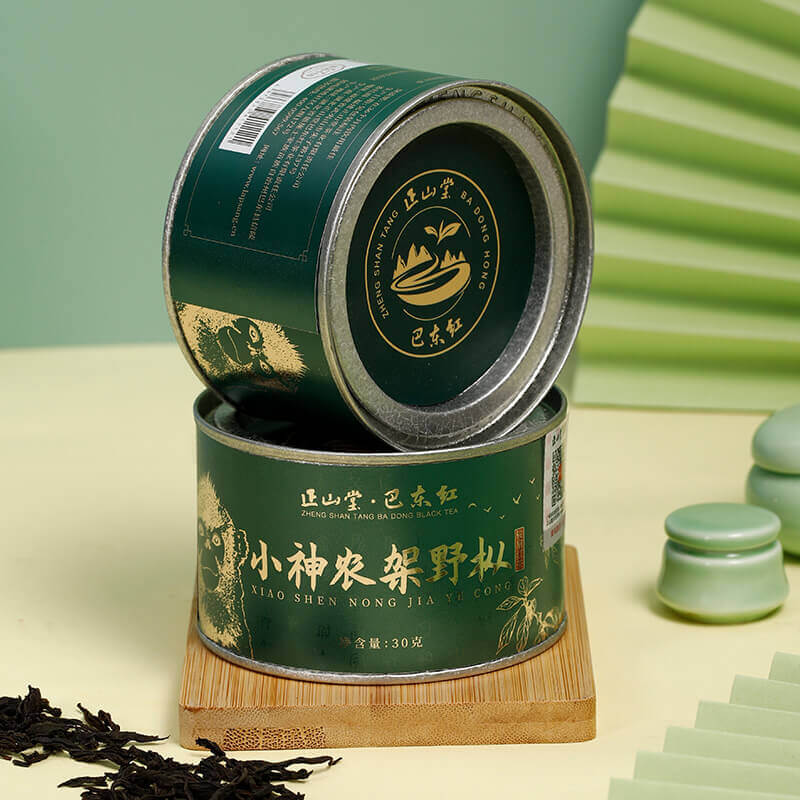 [正山堂]巴东红神农老枞特级 小神农架野茶叶 湖北特级红茶罐装正宗 3罐 共90g高清大图