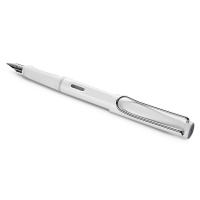 凌美(LAMY) Safari狩猎者系列钢笔墨水笔商务办公用笔纯白色 EF尖