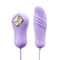ZALO zalo 成人用品女用 转珠震动棒AV棒 自动伸缩女用自慰器 情趣用品 G点刺激震动棒硅胶材质5档变频 魔幻紫